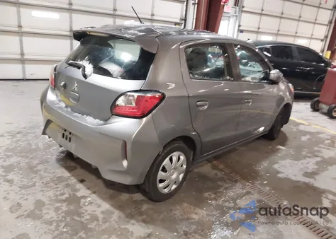 2021 Mitsubishi Mirage Carbonite Edition/Es/Le z USA, uszkodzony, nr VIN ML32AUHJ6MH011377